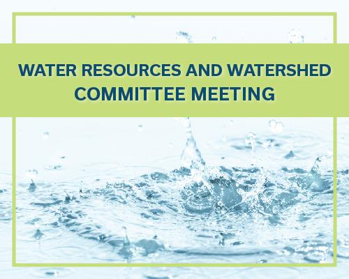 Water Resources and Watershed Committee Meeting